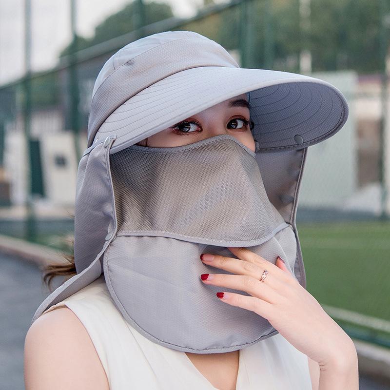 Detachable UPF50 Sun Hat Mask